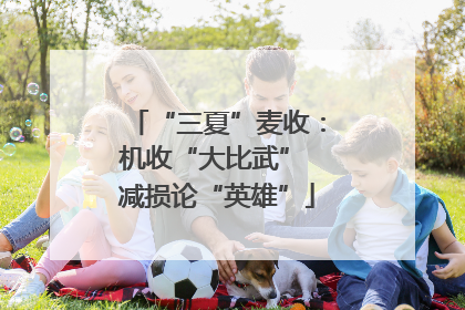 “三夏”麦收：机收“大比武” 减损论“英雄”