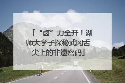 “卤”力全开！湖师大学子探秘武冈舌尖上的非遗密码