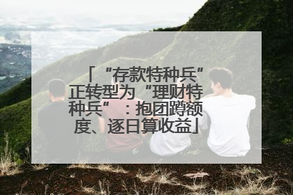 “存款特种兵”正转型为“理财特种兵”：抱团蹲额度、逐日算收益