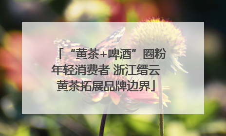 “黄茶+啤酒”圈粉年轻消费者 浙江缙云黄茶拓展品牌边界