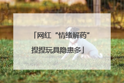 网红“情绪解药”捏捏玩具隐患多