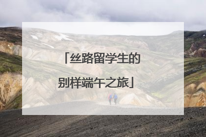 丝路留学生的别样端午之旅