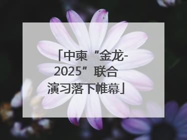 中柬“金龙-2025”联合演习落下帷幕