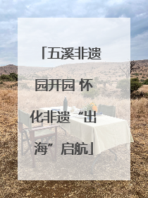五溪非遗园开园 怀化非遗“出海”启航