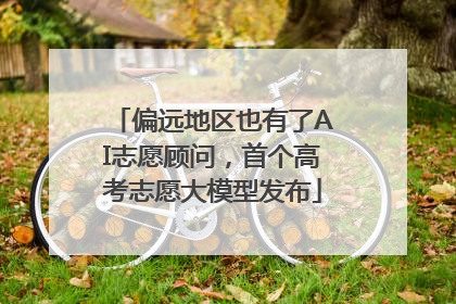 偏远地区也有了AI志愿顾问，首个高考志愿大模型发布