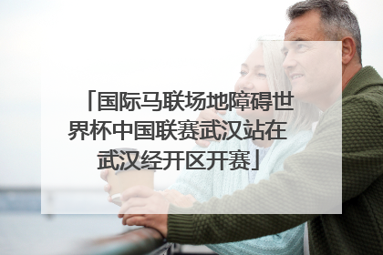 国际马联场地障碍世界杯中国联赛武汉站在武汉经开区开赛