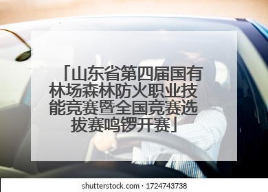山东省第四届国有林场森林防火职业技能竞赛暨全国竞赛选拔赛鸣锣开赛