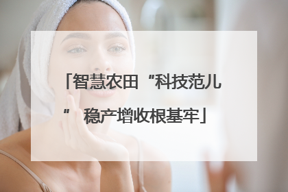 智慧农田“科技范儿” 稳产增收根基牢