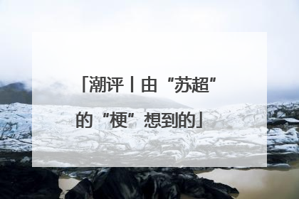 潮评丨由“苏超”的“梗”想到的