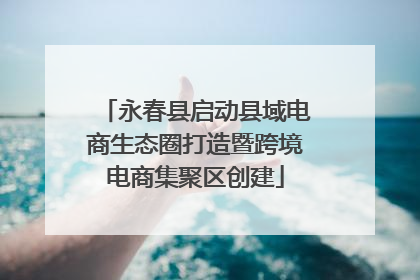 永春县启动县域电商生态圈打造暨跨境电商集聚区创建