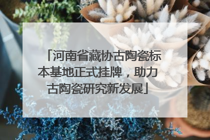 河南省藏协古陶瓷标本基地正式挂牌，助力古陶瓷研究新发展