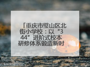 重庆市璧山区北街小学校：以“344”进阶式校本研修体系锻造新时代强师