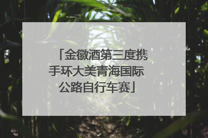 金徽酒第三度携手环大美青海国际公路自行车赛