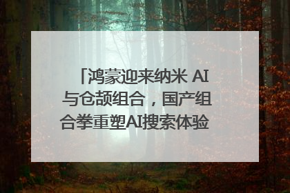 鸿蒙迎来纳米 AI 与仓颉组合，国产组合拳重塑AI搜索体验｜新经济观察