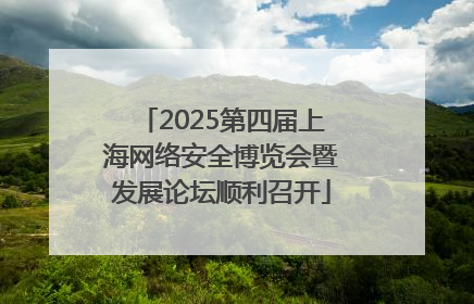 2025第四届上海网络安全博览会暨发展论坛顺利召开